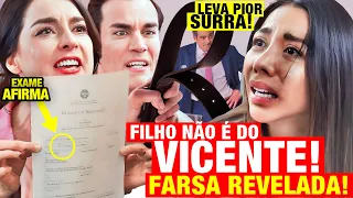 MINHA FORTUNA É TE AMAR - Natália DESMASCARA Olga e PROVA que ela NÃO ESTÁ GRÁVIDA do Vicente!