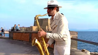 "THRILLER" - Micheal Jackson | STREET SAX PERFORMANCE