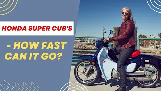 Honda Super Cub's Top Speed: How Fast Can It Go?