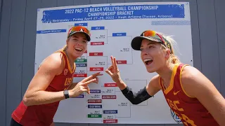 No. 1 USC defeats No. 2 UCLA to reach 2022 Pac-12 Beach Volleyball Championship Match | Highlights