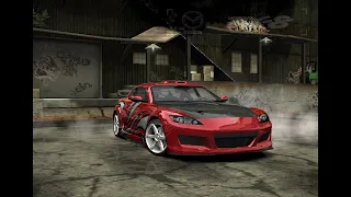 NFS Most Wanted: Mazda RX-8 VS BMW M3 GTR