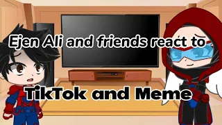 Ejen Ali and friends react to Tiktok and Meme ft. Aliya