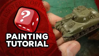 How to Paint the World Of Tanks Miniatures Game