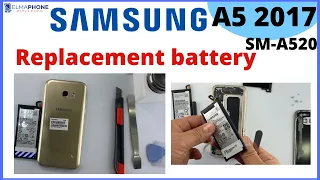 A5 BATTERY REPLACEMENT ,samsung A520 a5 2017