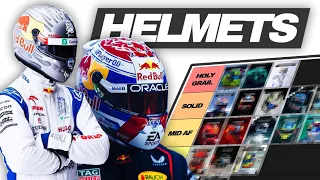 My 2024 Formula 1 Helmet Tier List