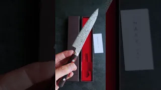 美しいペティナイフニッケルダマスカス | Beautiful Nicken Damascus petty knife