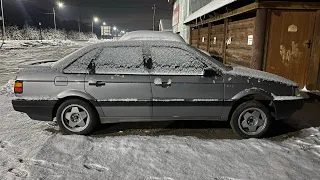 VW PASSAT B3. ЗАКЛИНИЛ МОТОР.