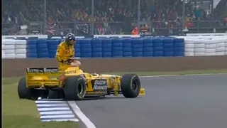 MT89 Formula1 1998 Silverstone GP Hill retires