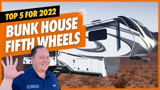 2022 Top 5 BEST 5th Wheels with Bunks! Matts RV Reviews Awards!