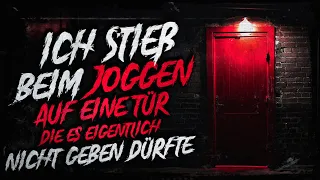 Ich stieß beim Joggen auf eine Tür... | Creepypasta german Creepypasta Deutsch [Horror Hörbuch]