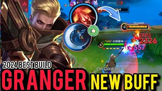 || GRANGER ||💥NEW BUFF💥INSANE ONE HIT BUILD. UNSTOPPABLE HERO. TOP 1 GLOBAL BUILD -- MLBB