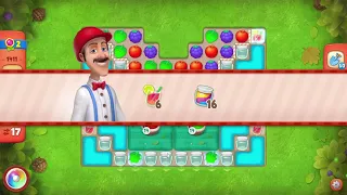 Gardenscapes 1411 Hard Level - 17 moves - NO BooSTERS