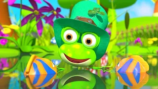 Kids Song about The Frog: Where does the frog live? Nursery Rhymes in Russian