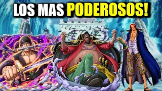 Los 10 PERSONAJES VIVOS Más PODEROSOS De One Piece - Sir Crocodile