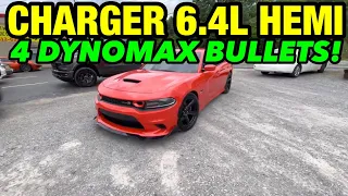 2021 Dodge Charger Scat Pack WIDEBODY DUAL EXHAUST w/ 4 DYNOMAX RACE BULLETS!