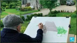 David Hockney expo: New Paris show highlights splendours of Normandy • FRANCE 24 English