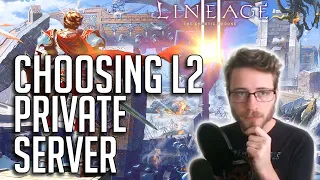 What l2 server should I pick?! Lineage 2 Private Servers v2