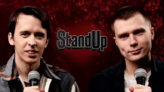 Никита Дубровский и Игорь Тарлецкий отвечают на пару вопросов для StandUp на ТНТ