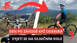 Silniční kolo a vyjetí se po závodě  KPŽ Oderská Mlýnice