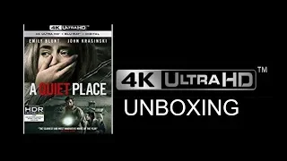 A Quiet Place 4K Ultra HD Blu-ray Unboxing