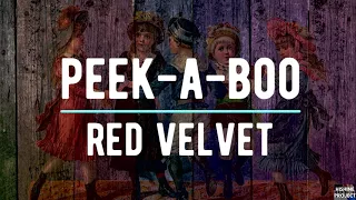 RED VELVET (레드벨벳) PEEK-A-BOO (피카부) PIANO COVER 피아노