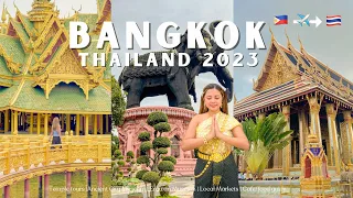 6D5N BANGKOK THAILAND 2023 🇹🇭 | ₱1,000 Hotel, DIY tours,food guide, markets ✈️☀️