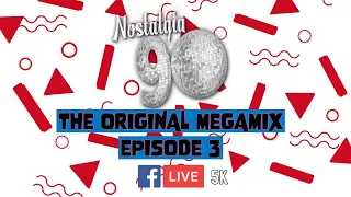 Nostalgia 90 - Megamix 3 - Dance anni 90 Best of 90s 90er Dj Set 90-e anos 90 italodance eurodance