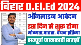 Bihar Deled Admission 2024 | Bihar Deled Entrance 2024 Online Apply,Exam Date & Eligibility Criteria