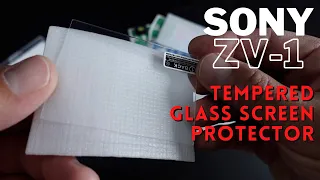 Unboxing - Screen Protector - ULBTER 9H Tempered Glass for Sony ZV-1