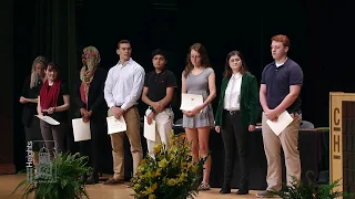 Cleveland Heights High School Senior Awards Program - May 24, 2017