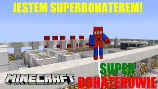 ZOSTAŁEM SUPERBOHATEREM!!! *Spiderman* - Minecraft Superbohaterowie