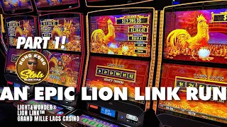 I COULD NOT BELIEVE THIS EPIC RUN OF LION LINK BONUSES (PART 1)!