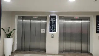 2018 Schindler 5500 elevators @ Promenada shopping mall (Novi Sad, Serbia)