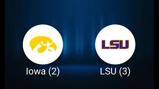 LSU vs Iowa live | Women Basketball April 1, 2024