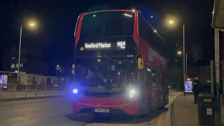 FRV. Go Ahead London Route N15 Oxford Circus - Romford Market. Enviro400 MMC Hybrid EH148 (YW17 JVA)