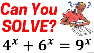 Can You Solve this Exponential Equation? | Easy Step-by-Step Tutorial