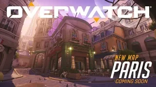 Подвезли новую карту Париж! Overwatch!