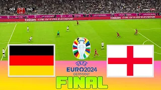 GERMANY vs ENGLAND - UEFA EURO 2024 Final | Full Match All Goals | Football Match