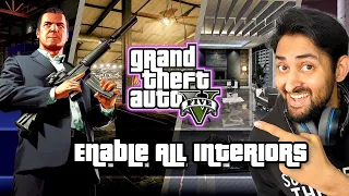 HOW TO INSTALL ENABLE ALL INTERIORS | GTA 5 Mods 2024 | Hindi/Urdu | THE NOOB