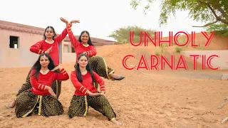 UNHOLY Carnatic Dance | Sam Smith | Kim Petras | Aditya Rao