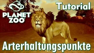 Planet Zoo Tutorial: Arterhaltungspunkte