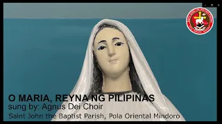 O Maria, Reyna ng Pilipinas