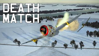 Bf109 G6 | Death Match | IL-2 VR Multiplayer Gameplay