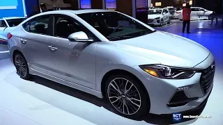 2018 Hyundai Elantra Sport - Exterior and Interior Walkaround - 2018 Detroit Auto Show