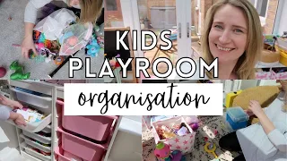 KIDS TOYS ORGANISATION // PLAYROOM TIDY UP & DECLUTTER