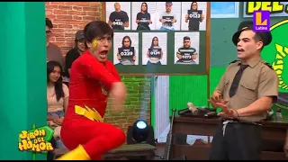 Cómico Lucky se sumó a Jirón del Humor: así fue su participación como "Flash"