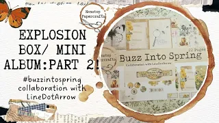 PART 2 #buzzintospring Explosion Box Mini Album, collaboration with @linedotarrow