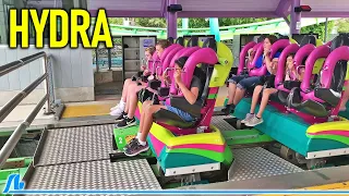 Hydra Floorless Roller Coaster - Dorney Park (Off-Ride)