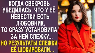 Когда свекровь убедилась, что у её невестки есть любовник, то сразу же установила за ней слежку...