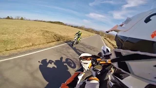 Supermoto on limit? // RAW 16 // Sumo fighters // KTM SMC R 690 // Wheelie // Supermoto